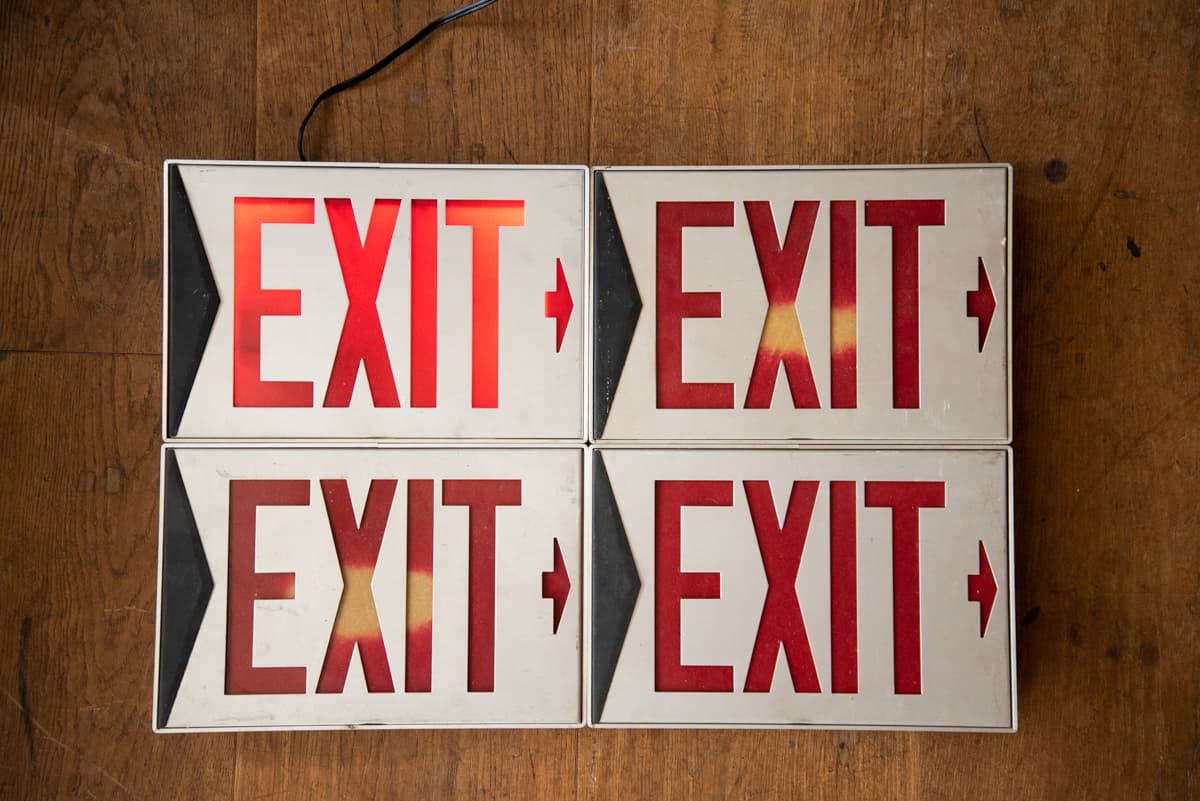 EXIT SIGN LIGHT – ARKESTRA