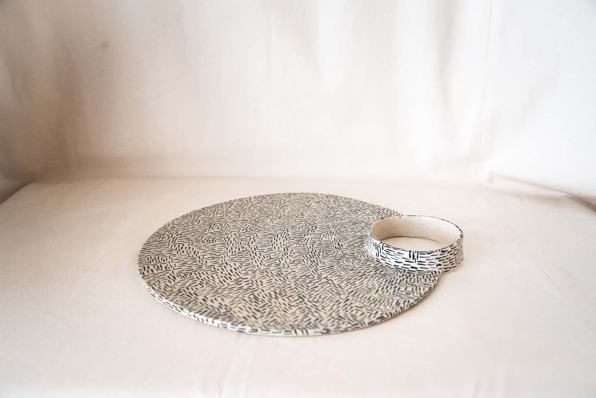 LAM CERAMICA CHEESE PLATE